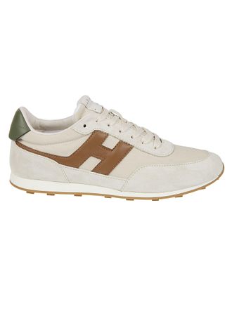 Hogan H699 Polyamide-Blend Suede Sneakers