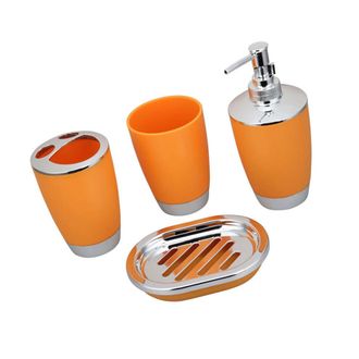 OEM Juego Completo De Almacenamiento Para Accesorios De Ba&ntilde;o - Naranja