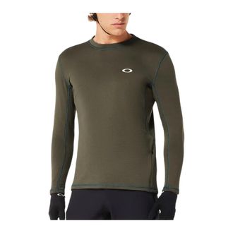 Oakley Fitness, Heren, Groen, XL, Polyester, Seeker Thermal Grid LS Jersey