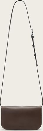 AllSaints Leather Maeve Leather Cardholder Crossbody, Size: One Size