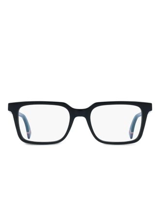 Paul Smith rectangle-frame glasses - Black