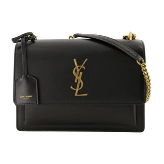 Saint Laurent Dames, Tassen, Zwart, Maat: ONE Size Leer