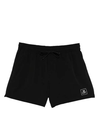Marc O'Polo drawstring swim shorts - men - Recycled Polyester - L - Black