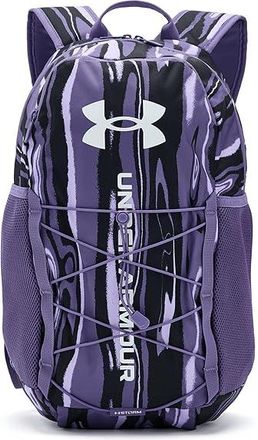 Under Armour Hustle Sport 6.0 Backpack Backpack Bags Purple Crest/Purple Luxe/White, Polyester