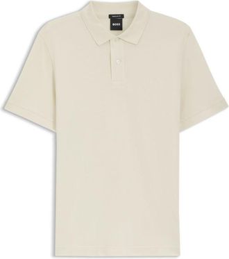 BOSS Pallas polo shirt in cotton piqu&eacute; with embroidered logo