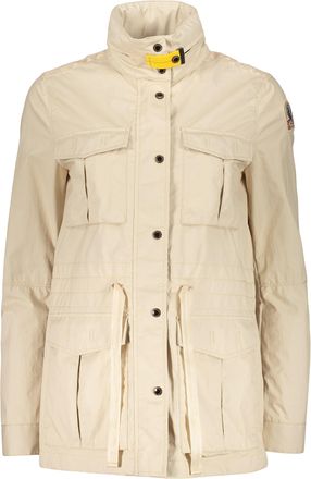 Parajumpers Lightweight Beige Jacket With Collar And Pockets