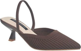 French Connection Coco Slingback Kitten Heel in Brown at Nordstrom, Size 10