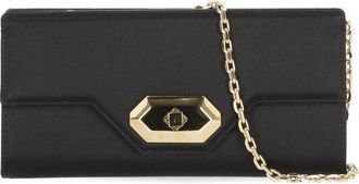 Lanvin Geometric Detail Shoulder Bag with Gold Chain Strap