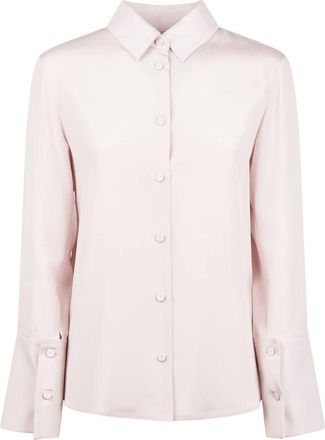 Max Mara Mxp Voliera Shirt - Dames - Overhemden - Roze - 2XS - Overhemden