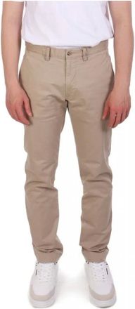 Ralph Lauren Heren, Broeken, Beige, Maat: W33 Katoen