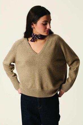 des petit hauts Wollen trui met V-hals, ARILOU