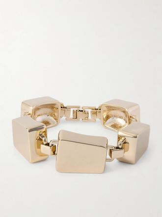 Tom Ford Bracciale In Metallo Dorato - Oro