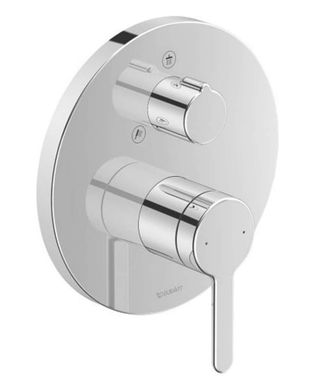 Duravit C.1 Mezclador Monomando Para Ducha Empotrada, Roseta - Duravit