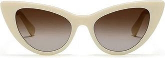 L.G.R for Ermanno Scervino Orchid 5952 Womens Sunglasses White Size 53
