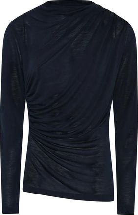 Bruuns Bazaar Katka T-Shirt - - Tops - Donna - Blu - S