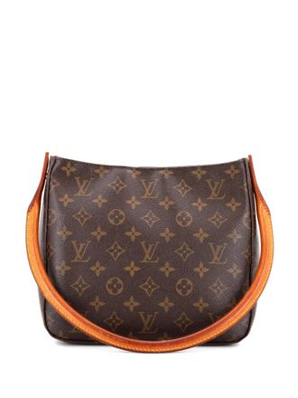 Louis Vuitton Looping Handbag Monogram Canvas MM satchel - Bruin
