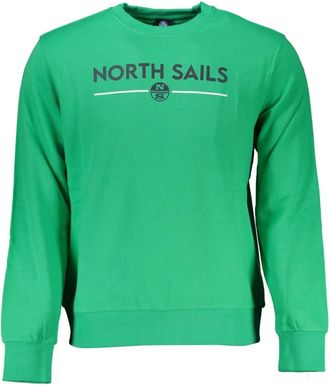North Sails Hombre, Sudaderas, Verde, Talla: 2XL