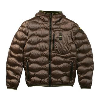 Blauer Giacca Imbottita Wave - - Jackets - Uomo - Marrone - L