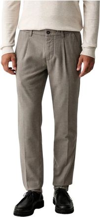 Marc O'Polo Heren, Broeken, Beige, Maat: W32 L32