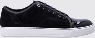 Lanvin Sneakers DBB1 in pelle di vitello scamosciata con punta in vernice