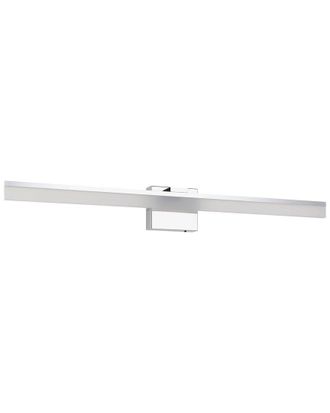 Eglo Eglo Palmital Integrated Led Bath/Vanity Light With Chrome Finish & Satin Shade