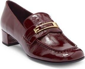 Jeffrey Campbell Book Smart Bit Loafer Pump in Wine Crinkle Patent at Nordstrom Rack, Size 8.5