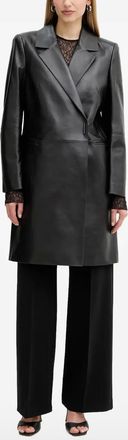 BOSS Cappotto doppiopetto - Nero