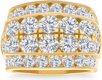 Pompeii3 7Ct Mens Diamond Ring in 14k Gold Lab Grown