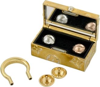 Louis Vuitton Metal Band Ring (Pre-Owned)