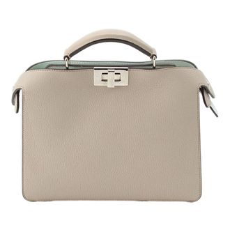 Fendi Pre-owned Fendi Mini Leather Peekaboo ISeeU Satchel Ladies XXPU7NRJXTTDJM7I