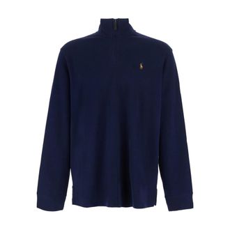 Polo Ralph Lauren Heren, Sweatshirts & Hoodies, Blauw, Maat: M Katoen