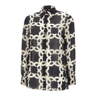 Elena Miro Dames, Blouses & Shirts, Veelkleurig, Maat: M Viscose