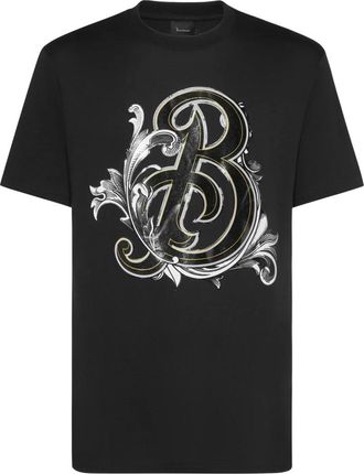Billionaire Boys Club T-Shirt Ronde Hals Logo Letters - Heren - T-shirts - Zwart - M - Katoen - Tops
