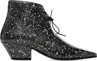 Saint Laurent Belle 45 veterlaarzen - Zwart