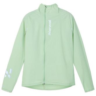 NNormal Bora Wind Jacket Laufjacke f&uuml;r Damen | gr&uuml;n