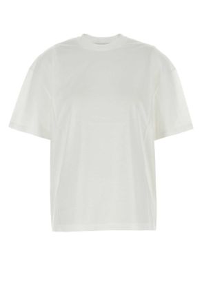 Tシャツ・カットソー PRADA FW24 White cotton shirt (P443GXS2321VJP F0009) White Cotton T-shirt | PRADA