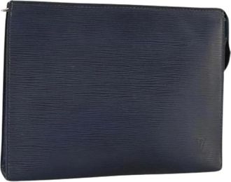 Louis Vuitton Pre-owned Clutches, male, Blue, Size: ONE SIZE Pre-owned Toiletry Pouch