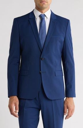 HUGO BOSS Arti Wool Blend Sport Coat in Open Blue at Nordstrom Rack, Size 42 Short