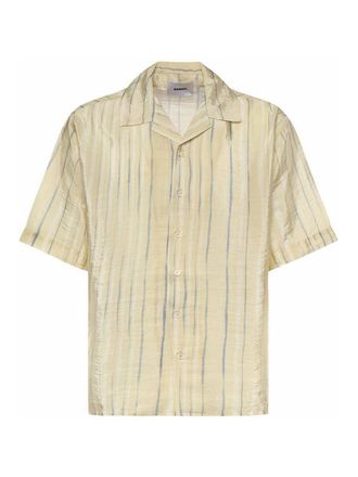 BONSAI Striped Bowling Shirt