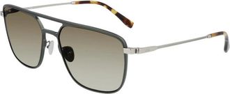 Lacoste Stijlvolle zonnebril - Heren - Zonnebrillen - Bruin - 57 MM - Accessoires