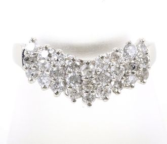 C&A Platinum Platinum 900 Band Ring (Pre-Owned)