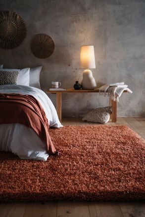 Origin Store Chicago Rust in Burnt Orange | Size: 160 cm x 230 cm