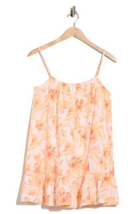 Abound Cotton Gauze Minidress in Pink- Coral B Ester Soliel at Nordstrom Rack, Size X-Small