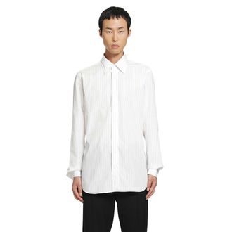 Lardini Pinstriped Cotton Shirt
