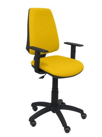 Piqueras y Crespo Pc Elche Cp Bali Silla De Oficina Amarilla Ergon&oacute;mica