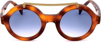 Saturnino Eye Wear MERCURY 11 Mens Sunglasses Tortoiseshell Size 44