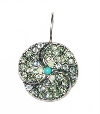 Mariana Womens Mojito Earrings In Green / Blue