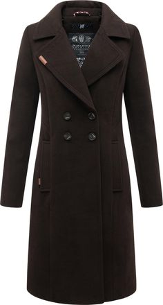 Navahoo Dames Trenchcoat Wooly - Premium Wintermantel met Elegante Pasvorm