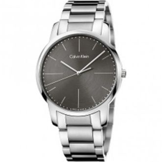 Calvin Klein Quartz Horloge - Dames - Horloges - Grijs - ONE Size - Accessoires