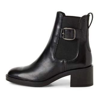 Tamaris Stivale Chelsea in Pelle - - Shoes - Donna - Nero - 38 EU